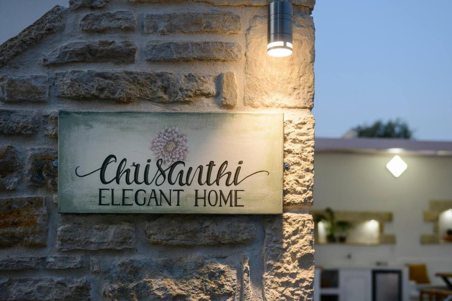 Chrisanthi Elegant Villa Pitsidia Exteriör bild
